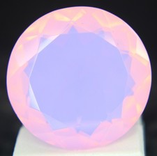 Australian Fire Opal Pink Round Shape Loose Gemstones 67 Ct 26x26 mm