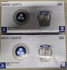 20 Blue LED Decking Lights 30mm