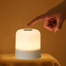 Portable Baby Night Light, 3 Color Egg Lights for Nursery, 2400Mah, Small Rechar