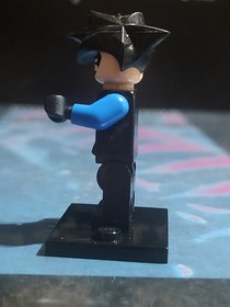 LEGO 2006 D.C Batman I Nightwing Minifigure & Bike! Bat015 7785 Arkham Asylum