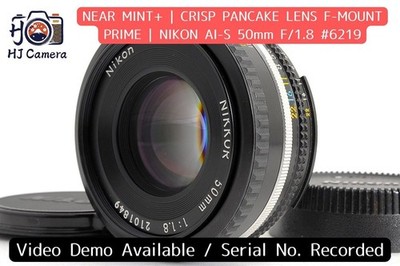 [Near Mint+] Nikon AI-S AIS Nikkor 50mm f1.8 MF Standard Prime F Mount...