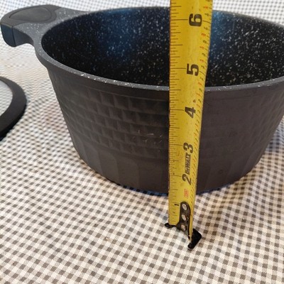 Deane & White D&W 4.5 Qt Casserole Pot Black 9.5'' Barely Used