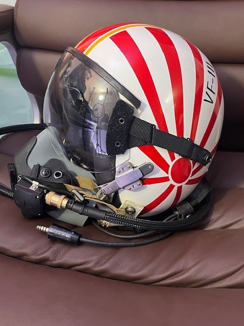 PILOT FLIGHT HELMET HGU-55 STYLE, VF-111 SUNDOWNERS. | eBay