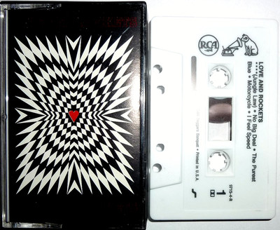Love And Rockets - Same / MC Kassette / 1989 / USA / Bauhaus / self titled s/t
