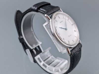 Rare! 1997 SEIKO Dolce 8N40-6000 SACG001 Blue hands Quartz Men's