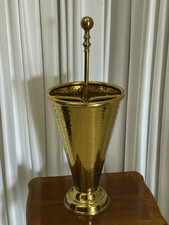 A vintage / antique style , brass umbrellar stand