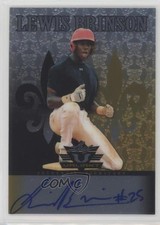 2012 Leaf Valiant Black 2/5 Lewis Brinson #VA-LB2 Auto 3z8