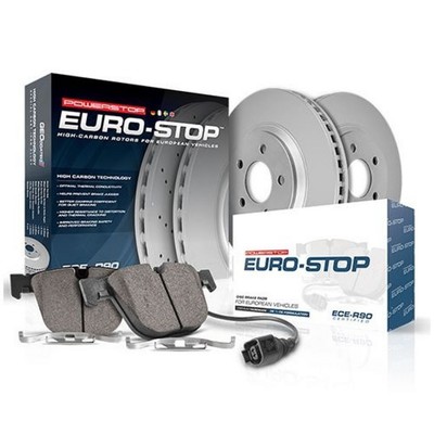 Power Stop Brake Kit For Volkswagen Jetta 2006-2016 | Front | Euro-Stop