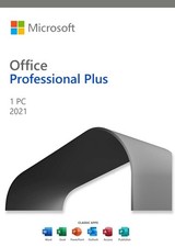 Microsoft Office Professional Plus 2021 Retail - Full Lifetime License