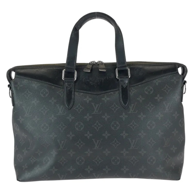 Louis Vuitton Monogram Eclipse Explorer Black Sil… - image 1