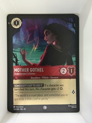 Mother Gothel - Underhanded Schemer 110/204 Whispers in the Well Cold Foil