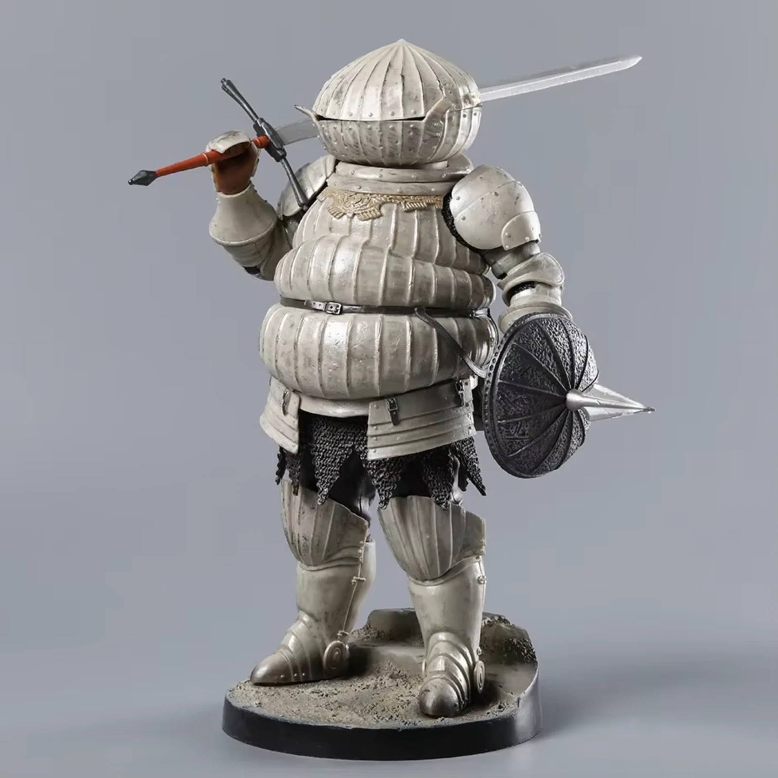 Figura Dark Souls Siegmeyer of Catarina 12.5" Estatua Coleccionista sin caja