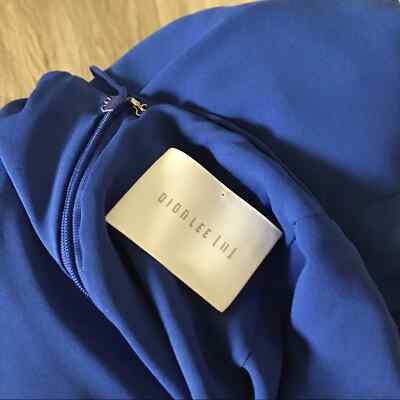 hunter green a line dress Hunter Green Satin V-Neck Bridesmaid Dress A-Line Floor-Length main image 1