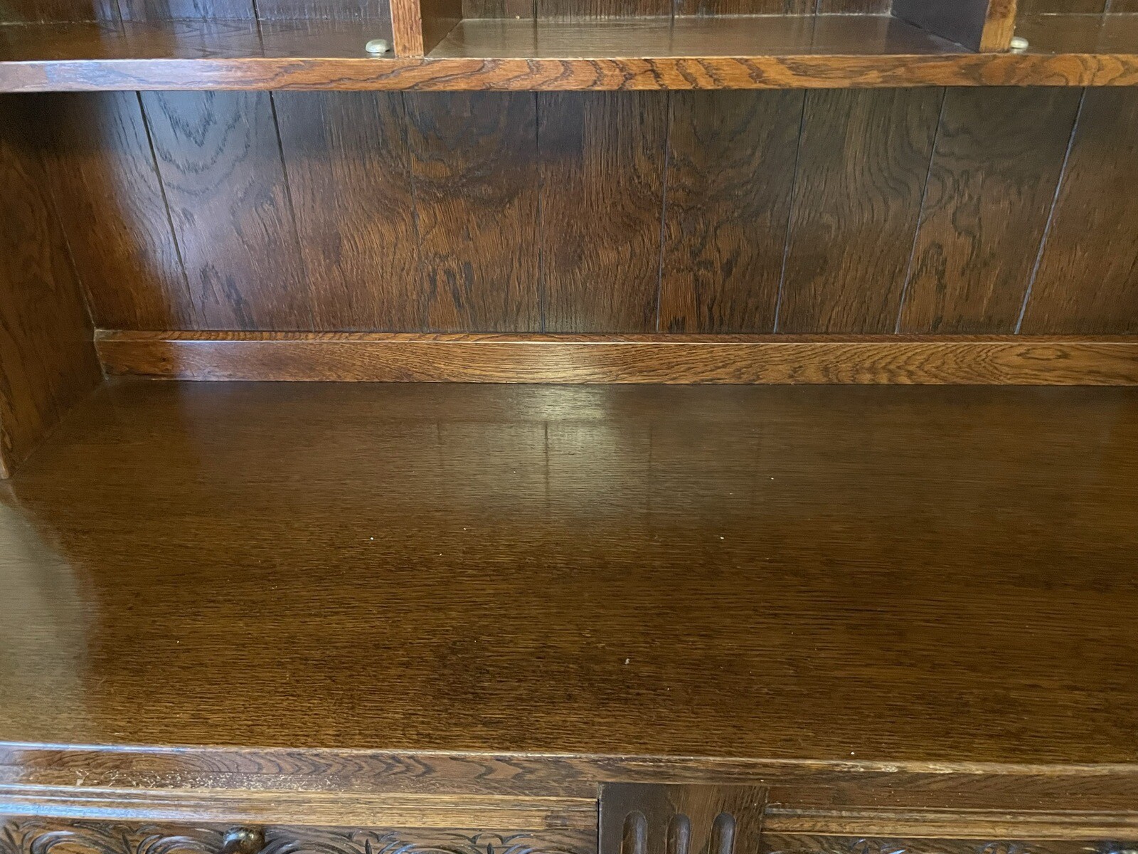 Vintage Solid Oak Dresser eBay