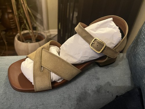 Chie Mihara Sandal Quiko Block Heeled Suede UK Size 7/EU 40 Made in Spain - Picture 15 of 15