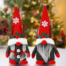 2pcs Christmas Plush Doll Gnom…