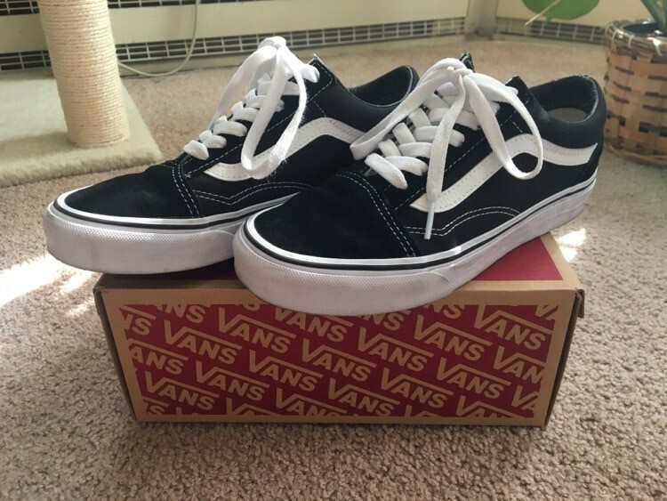 vans old skool black size 6.5