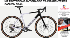 KIT PELLICOLA PROTEZIONE TRASPARENTE PER BICI GRAVEL CANYON GRAIL 2024