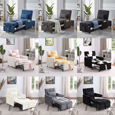 Convertible Sleeper Sofa Bed Chair in Multi-Functional Folding