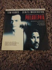 Philadelphia -Laserdisc - Brand New Sealed - Widescreen - Tom Hanks