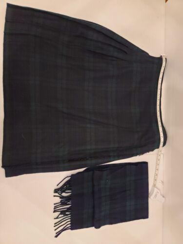 Scottish Kilt And Matching Scarf - image 1