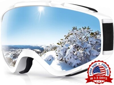 Gafas de Snowboard para hombre Lentes de esqui de montaña deporte moto de nieve