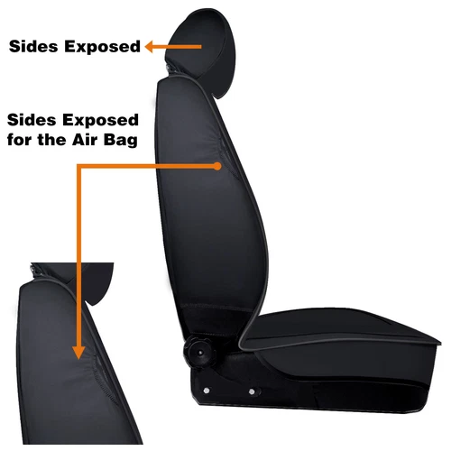 For Toyota RAV4 Car Seat Covers 5-Seats Front & Rear Protector Leather Full Sets - Imagen 7 de 26