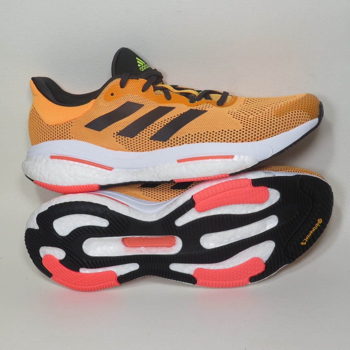 ADIDAS Solarglide 5 Shoes Men\'sAthletic Running Sneaker Shoe Orange Black GX5470 MEN main image 3