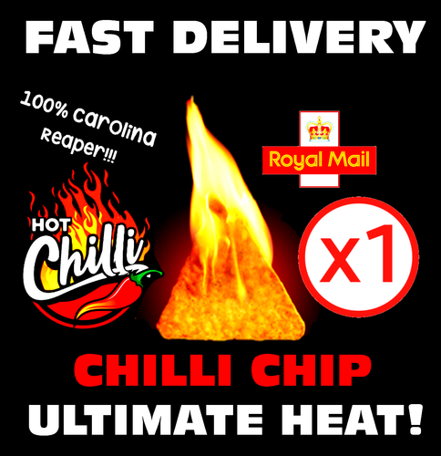 ONE CHIP - Very Hot .... HOT CHILLI PRODUCT !! Enthusiast challenge