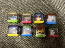Fisher Price PEEK A BLOCKS 8 Original Interactive INCREDIBLOCKS Complete Set