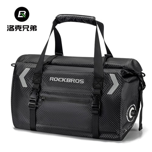 ROCKBROS Waterproof Motorcycle Pannier Tail Bag Travel Rear Seat Luggage Bag - Picture 23 of 25