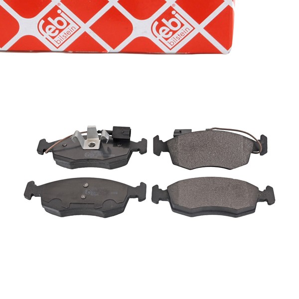Febi 16858 BremsbeläGe + Warnkontakt FüR Fiat 500 / C 312 Punto / Evo 199 Vorne-image
