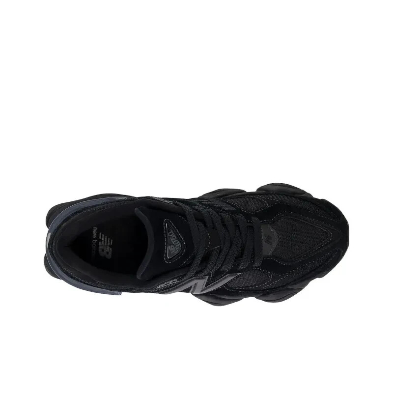 GLAMPTRIP New Balance 9060 Triple Black Suede Men's Size