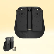 P99 PPQ Double Mag Holster For Walther P99 PPQ Q4 TAC Q5 Match PDP Compact P1 P5