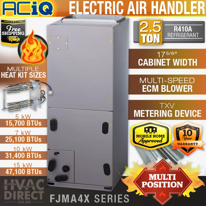 2.5 Ton 5kW-15kW ACiQ-Heil Split Electric Furnace / Fan Coil / Air Handler  | eBay