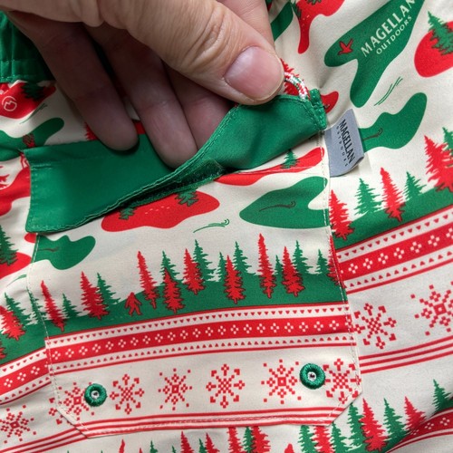 Magellan Swim Trunks Boys Large (14-16) Christmas Theme Water Repellent Festive - Picture 6 of 8
