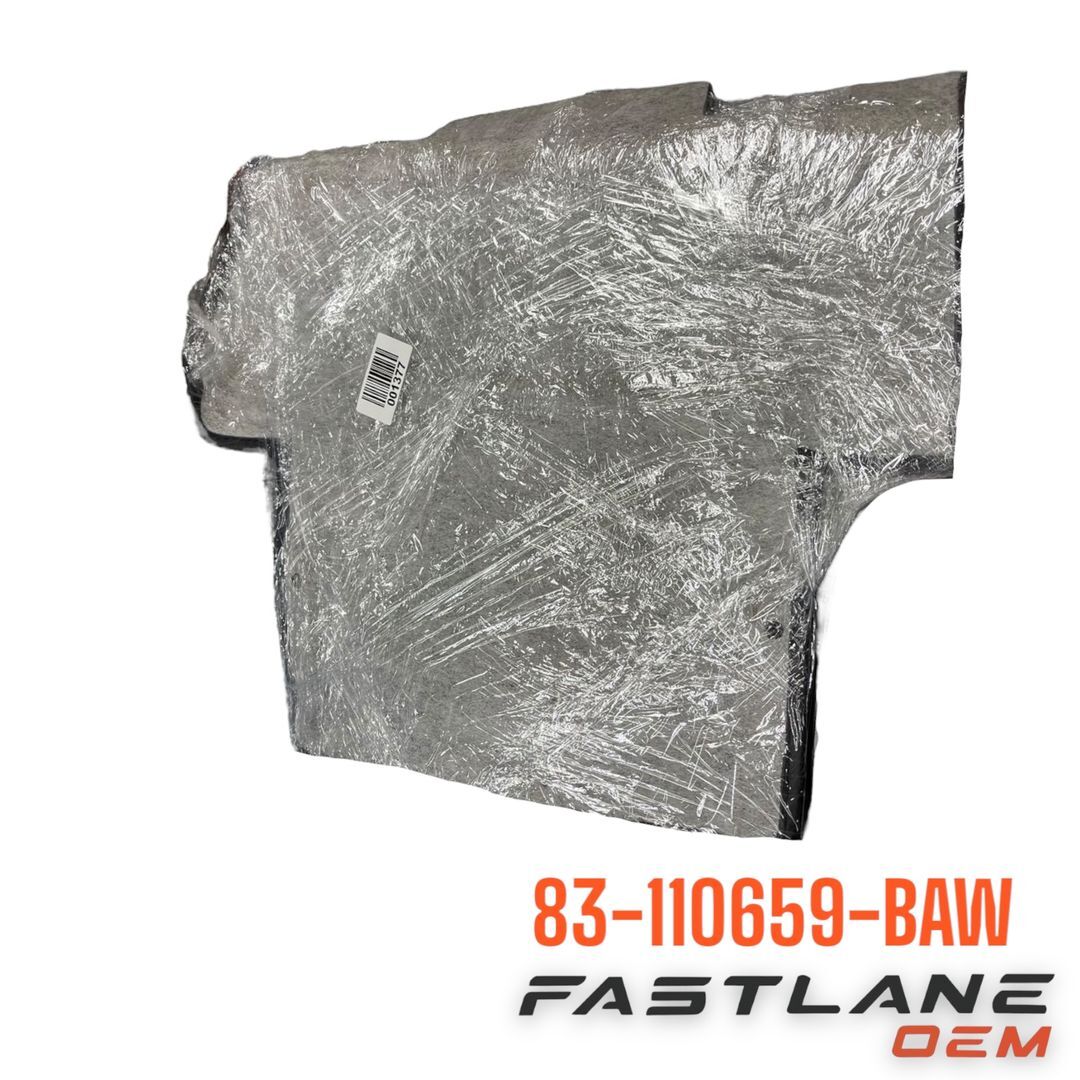 1997-2006 ASTON MARTIN DB7 VANTAGE CARPET REAR PANEL PCS NEW OEM 83-110659-BAW