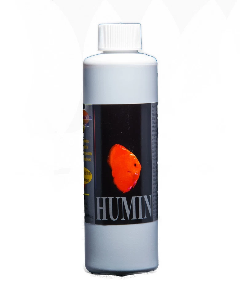WEBER-AQUARISTIK Diskus HUMIN Huminsäure für Diskus, Welse u. Salmler 250 ml echte Huminsäure