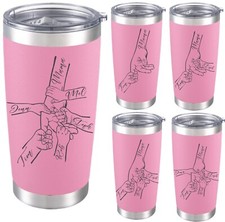 Custom Mommy 20oz Tumbler with Kids Names Personalized Mom Gifts Mothers Day Mug