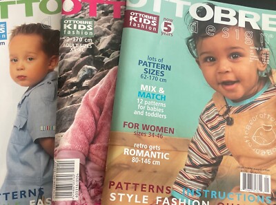 OTTOBRE DESIGN MAGAZINE KIDS FASHION SUMMER Spring Winter 3/2005 SIZES 62-170cm