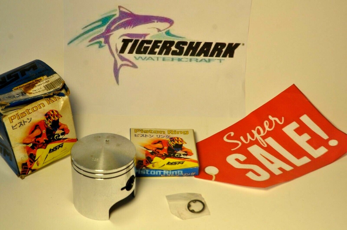 NEW WSM 95/96 Tiger Shark Monte Carlo 900 PISTON & RINGS Kit .25mm