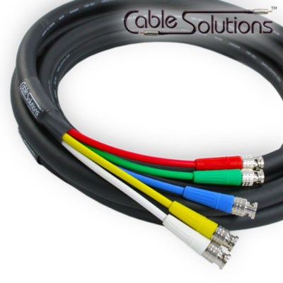 Canare V5-5C Jacketed RGBHV 5-Channel Video Cable 2.5m
