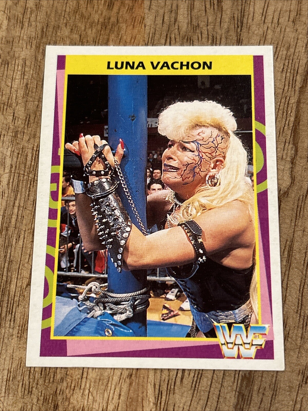 1995 WWF Merlin #161 of 180 Luna Vachon German