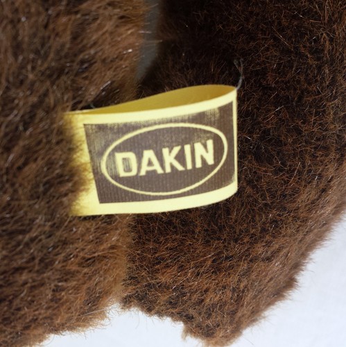 Elegante Dakin artikulierter brauner Teddybär 1983 drehbarer Kopf Handarbeit USA 19" - Bild 2 von 13