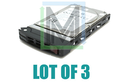 LOT OF 3 SUPERMICRO 1.2TB 10K 12GB SAS 2.5'' SFF ST1200MM0018 HARD DRIVE  1.2 TB