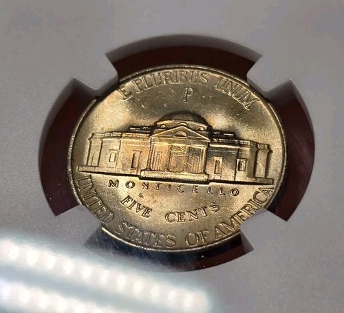 1942 P Silver 5C Jefferson Nickel NGC MS67+ Plus Grade Toned PQ Coin Nice Luster - Picture 5 of 8