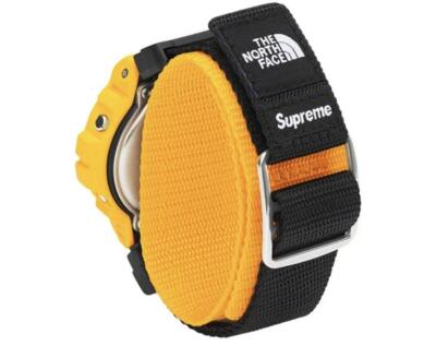 Supreme The North Face G-SHOCK Watch Black White Yellow Supreme The North Face G-SHOCK Watch Black White Yellow