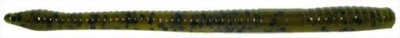 NetBait Finesse Worm - Green Pumpkin