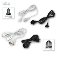 Netzkabel mit Schalter Eurostecker & Lampenfassung, Schnurzwischenschalter Kabel