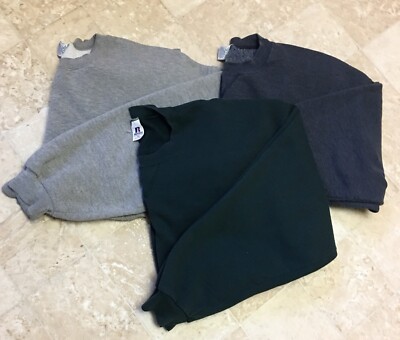 90S　RUSSELL ATHLETIC MIDDLEBURY XL Vintage Russell Athletic Middlebury Hoodie Sz XL 90s Grey